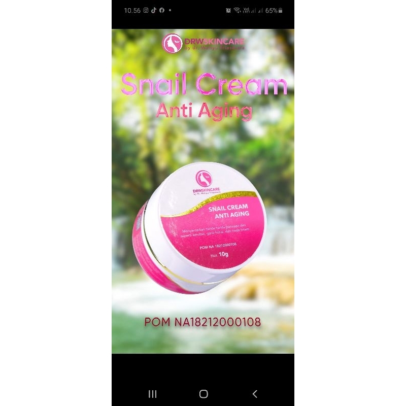 Drw Skincare Snail Cream Anti Aging