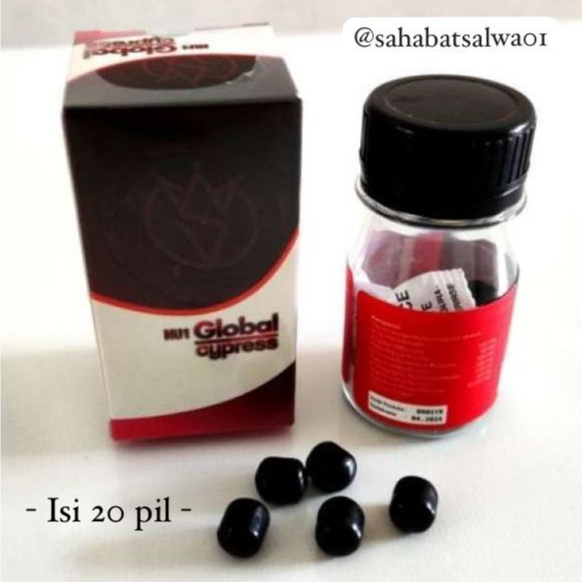 PROMOI Nu 1 Global Cypress Slaber Trust Pil Hitam Sendi dan Syaraf | PIL HItam SLABER Global CYPRESS