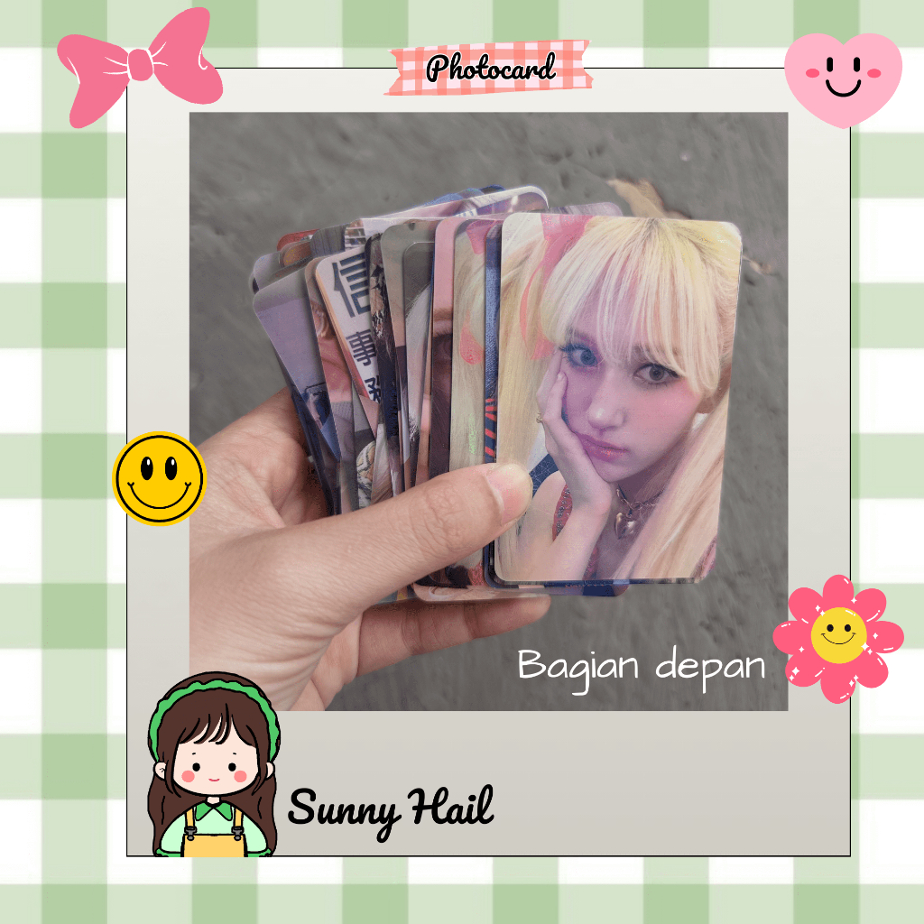 Somi Photocard Hologram Collection