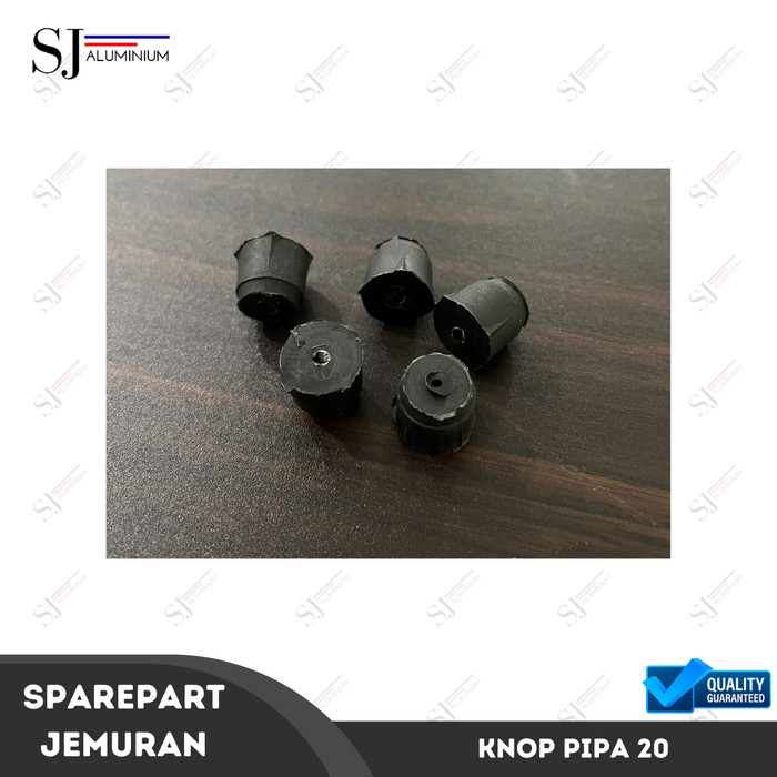 Sparepart Jemuran - Knop / Dop Pipa Jemuran - Aplikasi Pipa Ukuran 20 mm