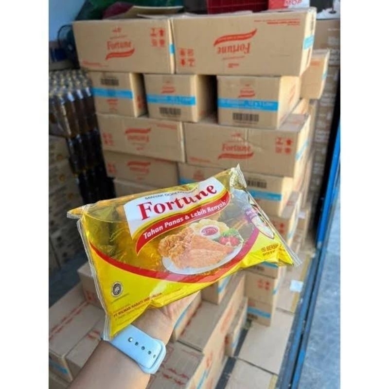 

Fortune minyak goreng bantal 1liter harga perkarton isi 12