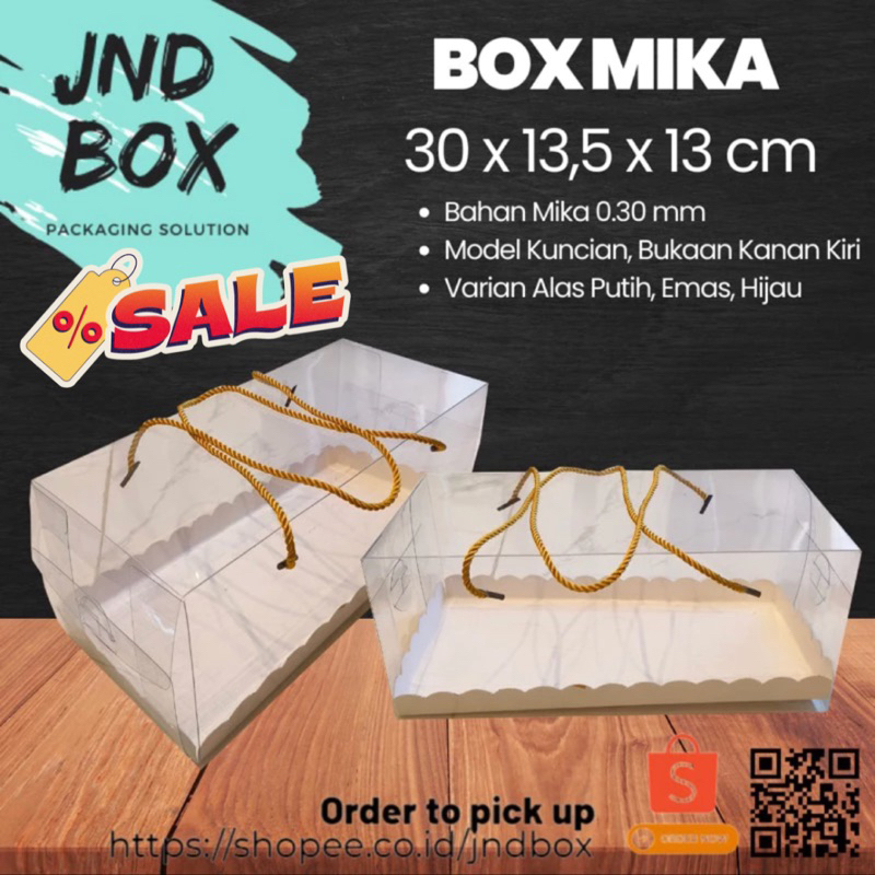 

Box Mika Doskue 30 x 13,5 x 13 cm (Min order 2 Pcs)