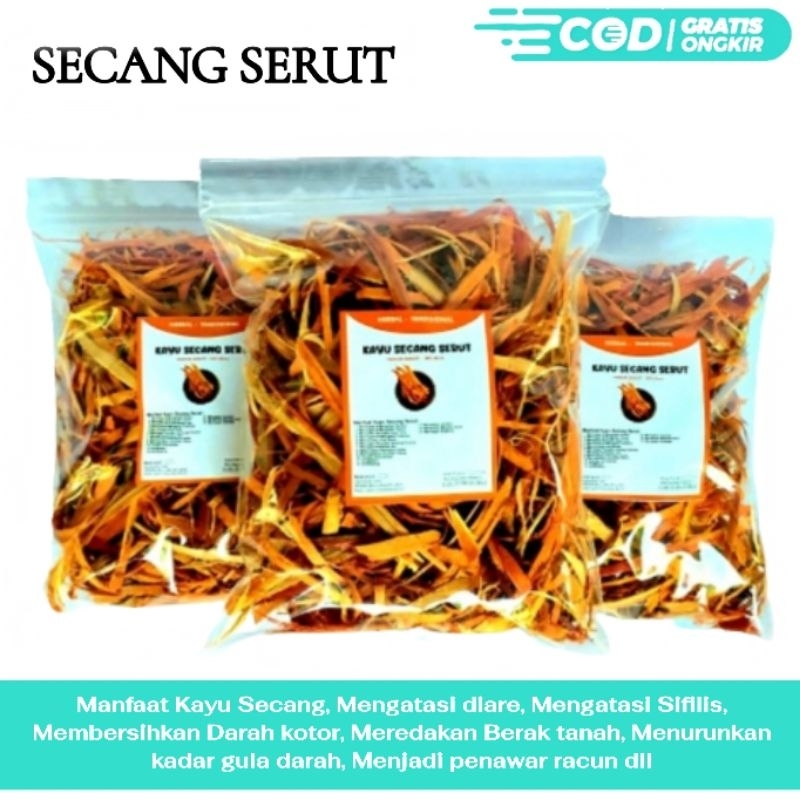 

Kayu secang serut premium 100g