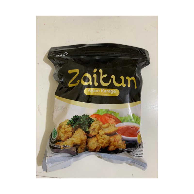 

ZAITUN KARAGE 500 GR
