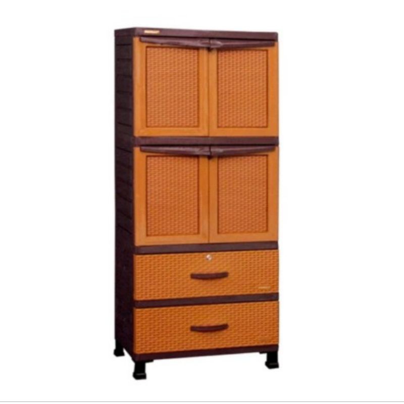 LEMARI CABINET TERBARU LEMARI MINIMALIS LEMARI NAPOLLY MODERN CRS 144-2D