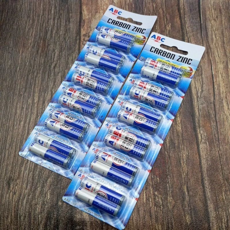 12 pcs baterai ABC AAA / baterai remot A3