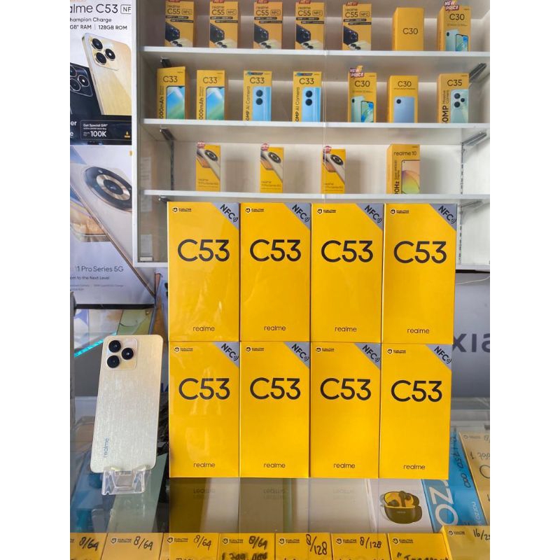 REALME C53 6+6/128GB (BLACK & GOLD)
