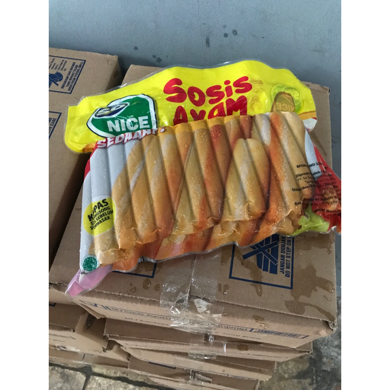 

[TERMURAH] SO NICE SOSIS 375 GR KARTON / SO ECO 750 GR / SO NICE SOSIS 1 KG / SOSIS KARTON / SO NICE