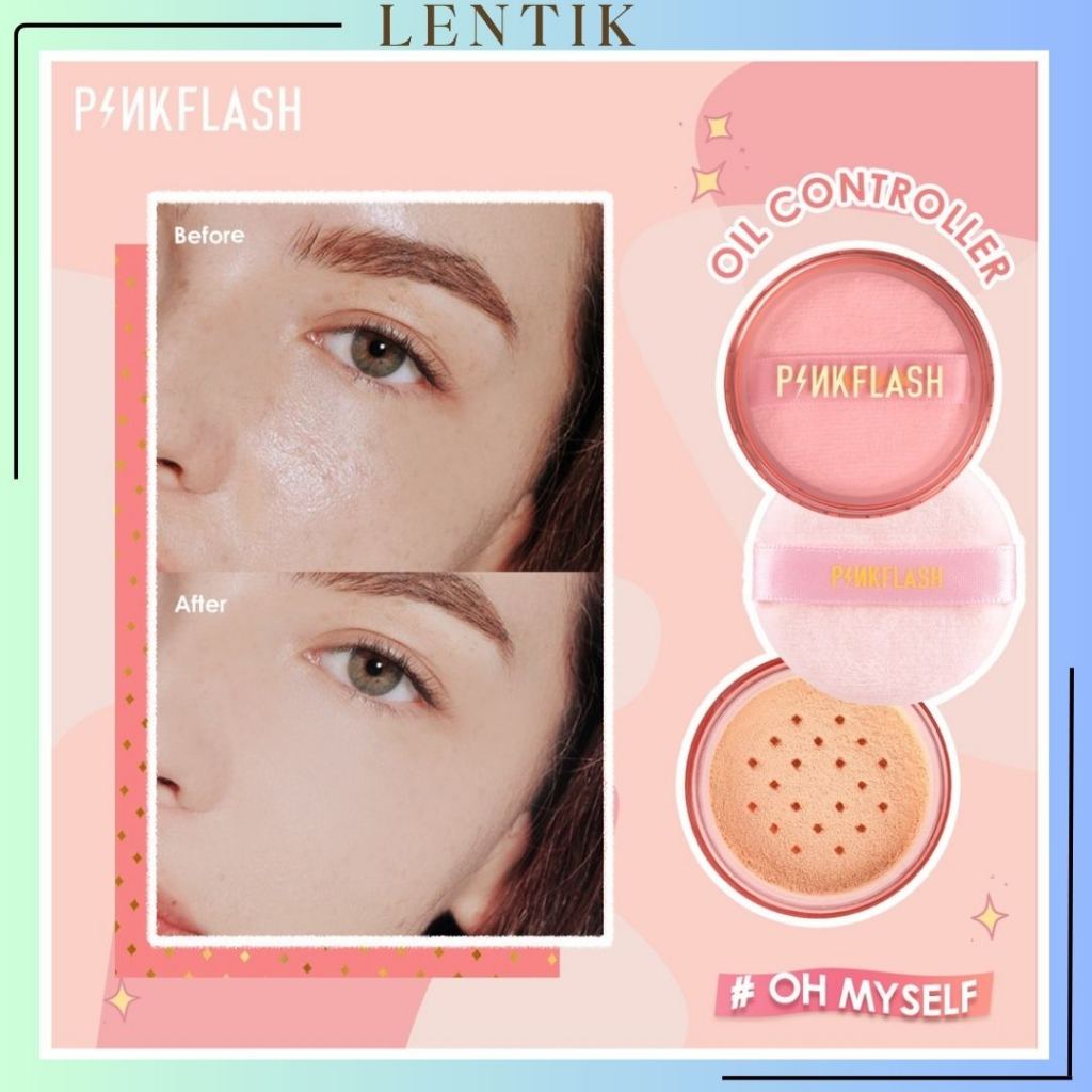 PINKFLASH OIL CONTROL LOOSE POWDER