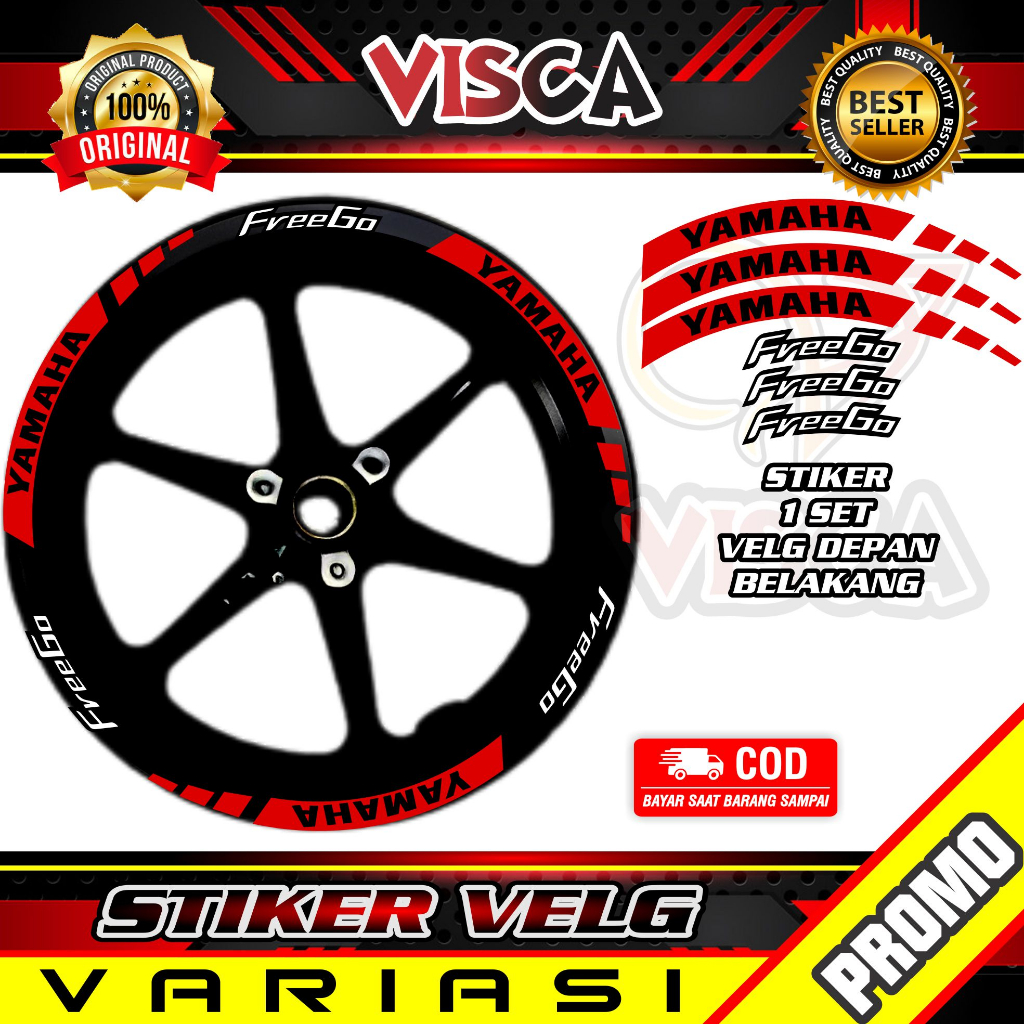 Stiker Velg List Velg Motor Stiker Velg Freego
