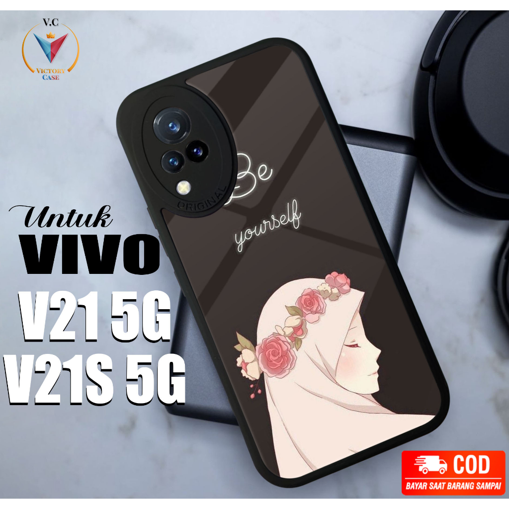 Case Vivo V21 5G V21S 5G Victory Case Motif [ HJB ] Case Hp Glossy Casing Hardcase Softcase Bisa cod