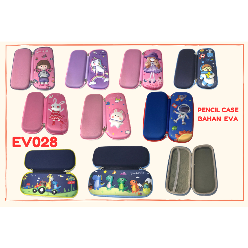 

TEMPAT PENSIL ANAK MURAH TEMPAT PENSIL ATK PENCIL CASE 3D KARAKTER LUCU EV028 SR
