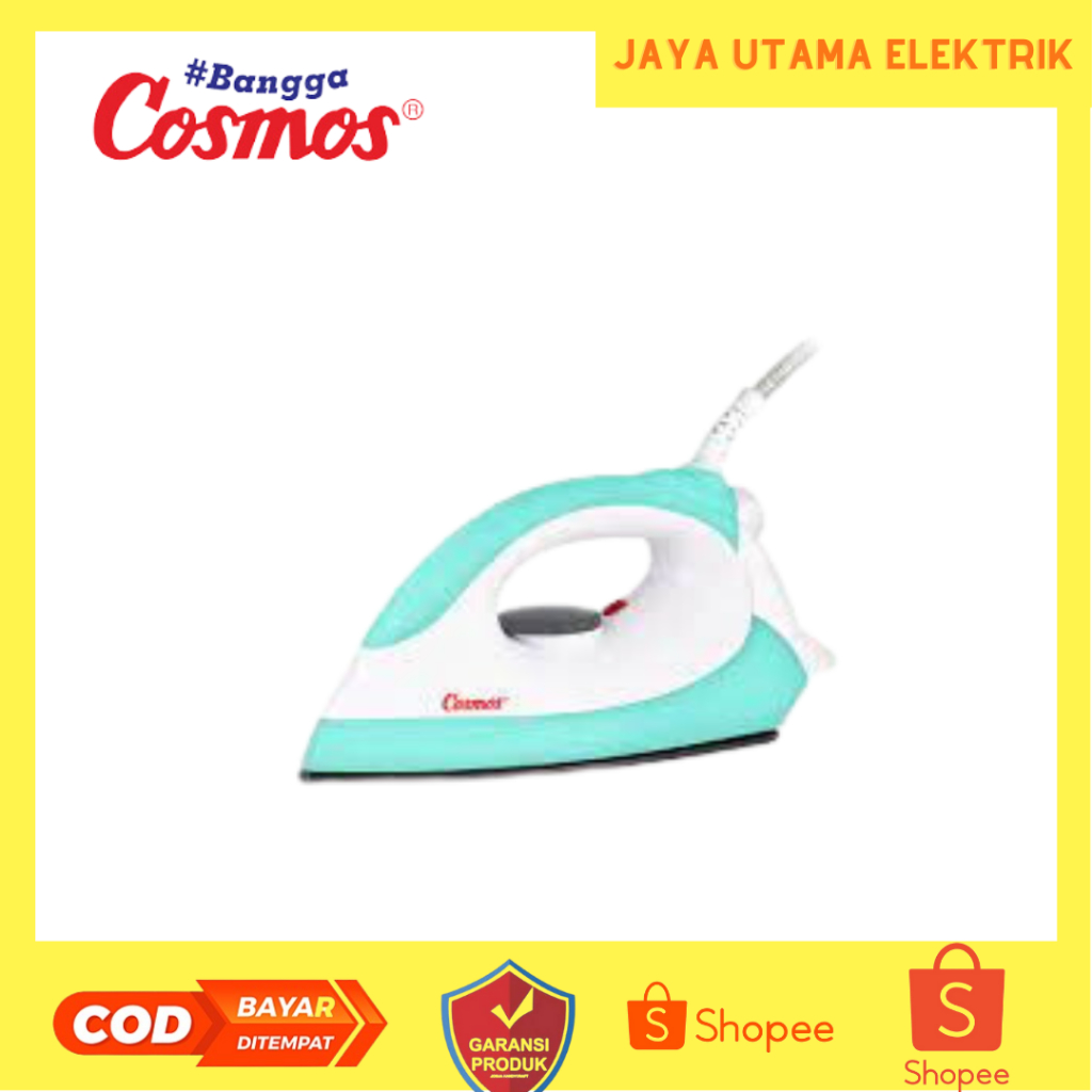 Setrika Cosmos CI-4110 N / CI 4110 N  - Non Stick Soleplate (400 Watt)/setrika /setrika cosmos