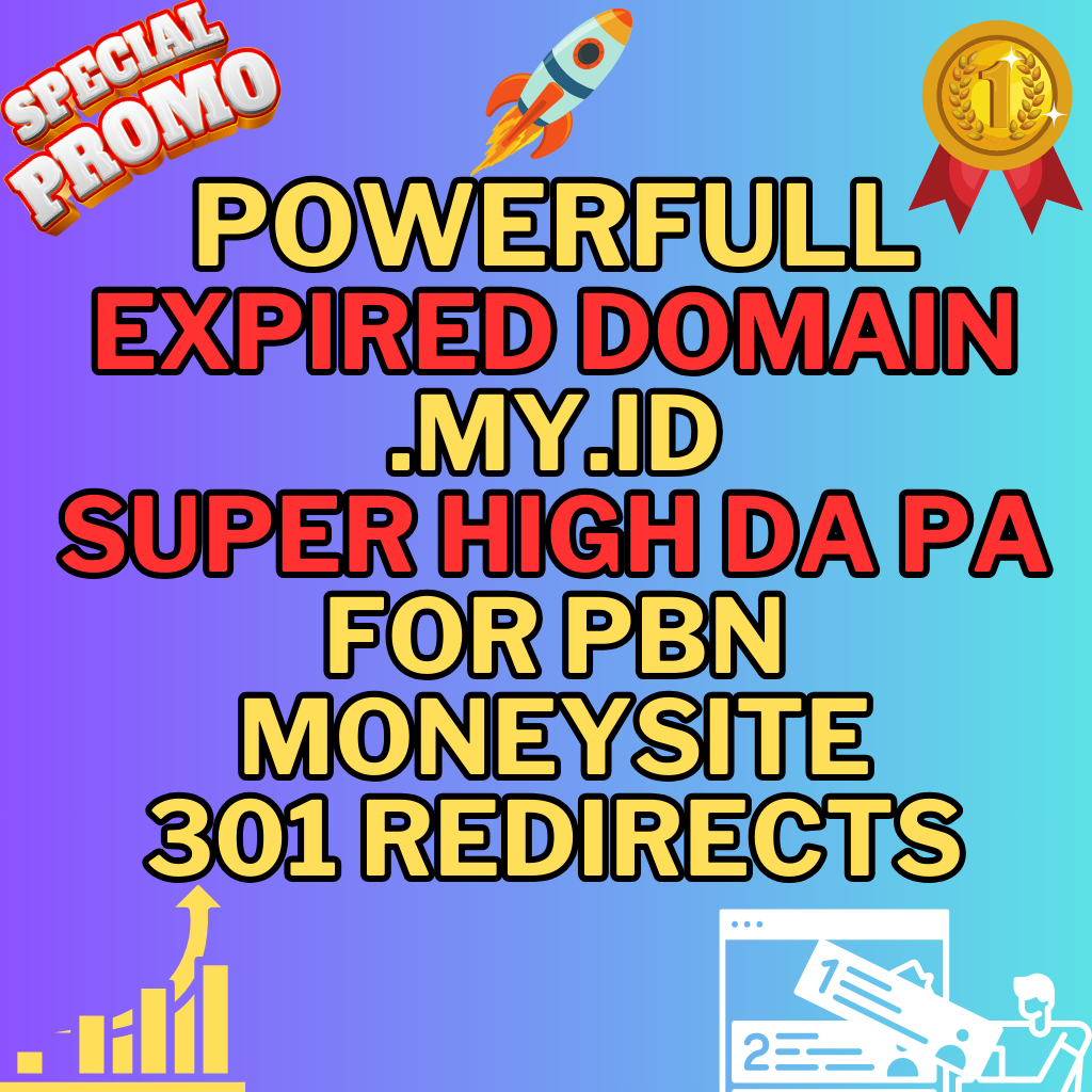 Jual Expired Domain .MY.ID High DA PA
