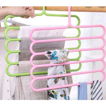 [FAFAFA] Gantungan Baju 5 Susun / Gantungan Handuk 5 Susun