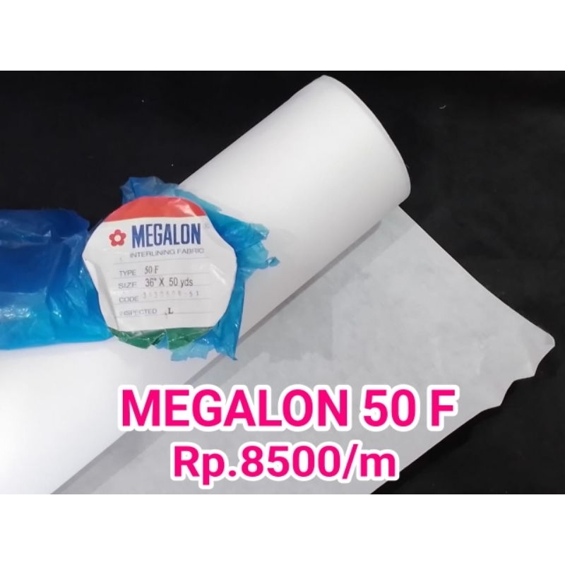 KAIN KAPAS MEGALON 50 F (TEBAL) DENGAN LEM PEREKAT