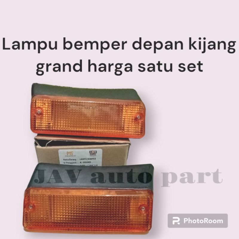 kijang lampu sen bemper mobil kijang grand harga satu set
