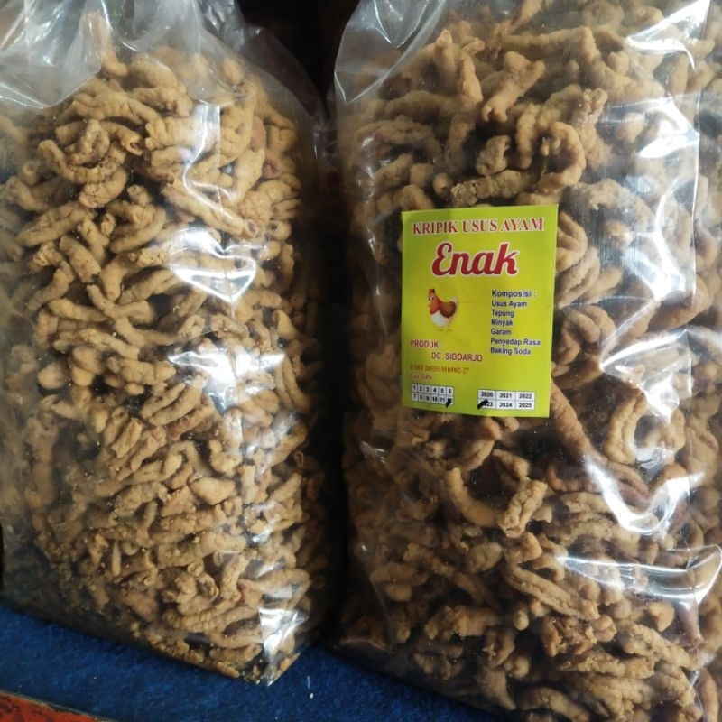 

Keripik ususori 2kg/Keripik usus ori enak 2kg/keripik usus original