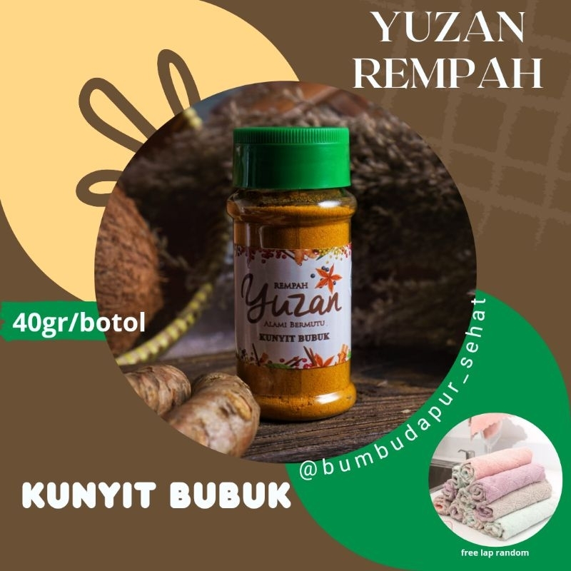 

Yuzan Rempah Kunyit Bubuk 42 gr bonus lapmicrofaber