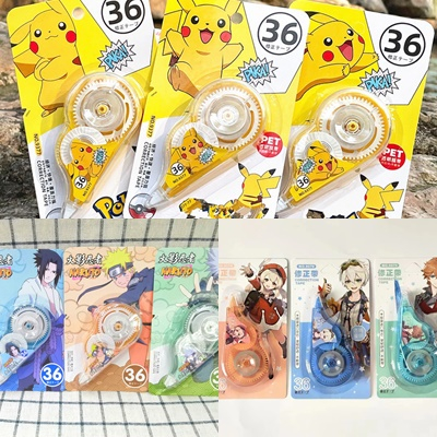 TIP EX KERTAS PENGHAPUS PEN ANIME GAME SERIES GENSHIN NARUTO POKEMON DEMON SLAYER CORRECTION PEN COR