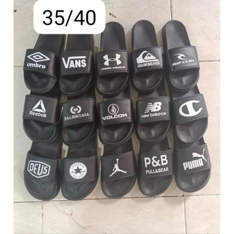 Sandal Selop Pria Anak Couple Distro Branded Original