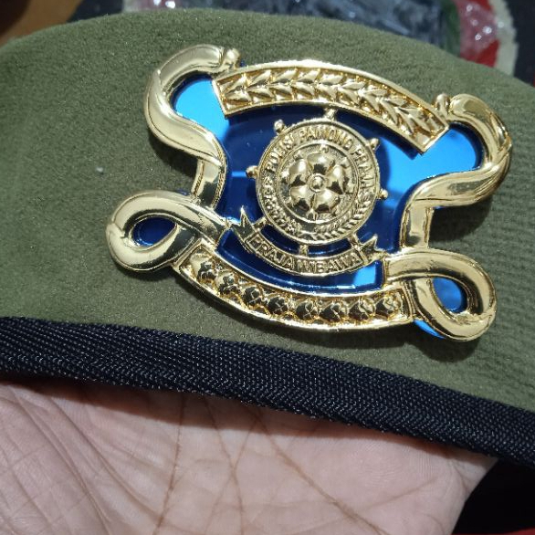 baret satpol pp dan emblem/baret pol pp