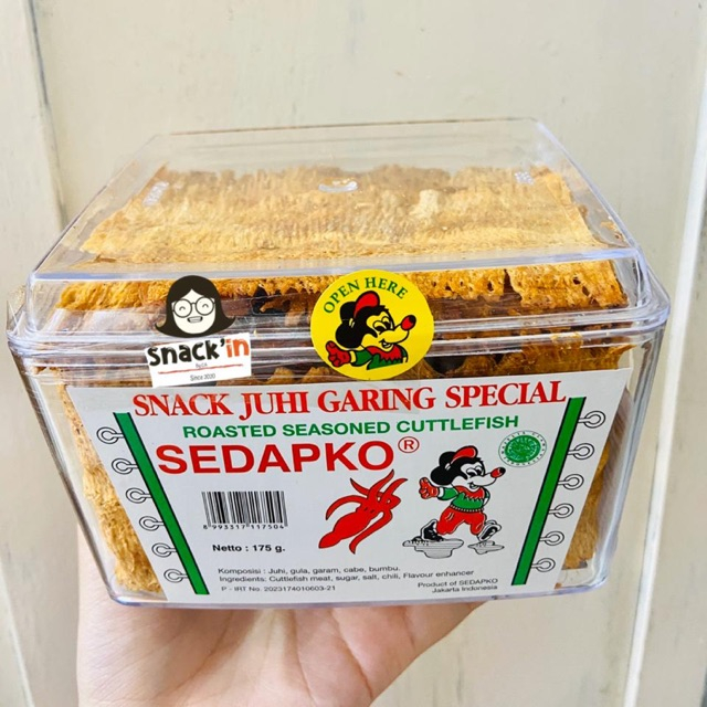 

Snack juhi garing spesial sedapko 175 gram