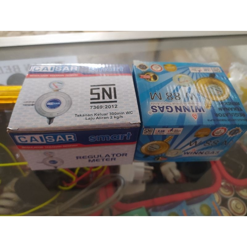 Regulator gas lpg winn gas meter