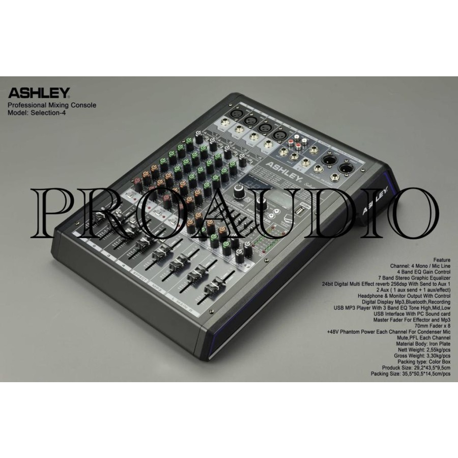 Mixer Ashley 4 channel  Selection 4 Original