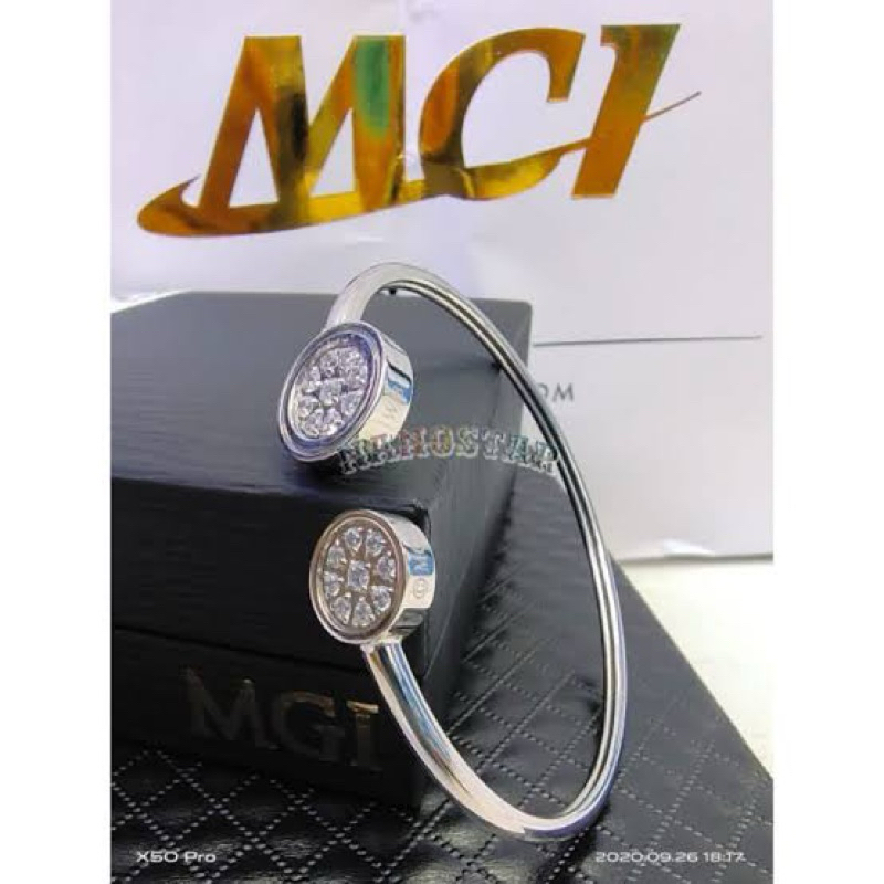 GELANG SILVER MCI ORIGINAL 100%