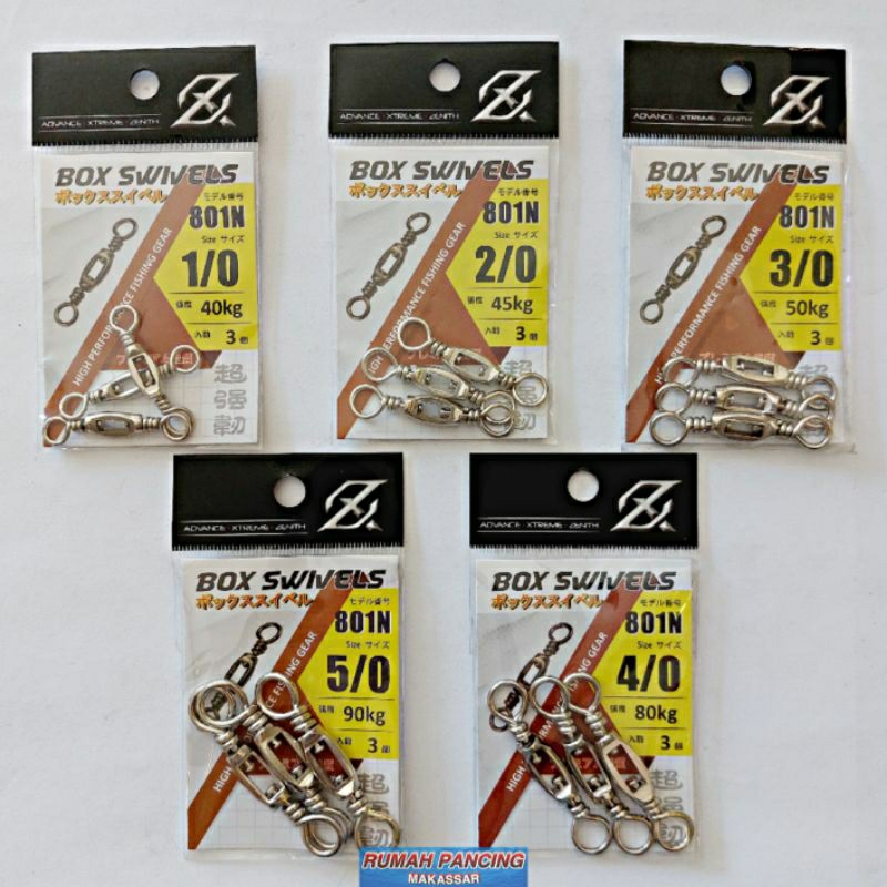 Kili Kili Pancing AXZ BOX SWIVEL