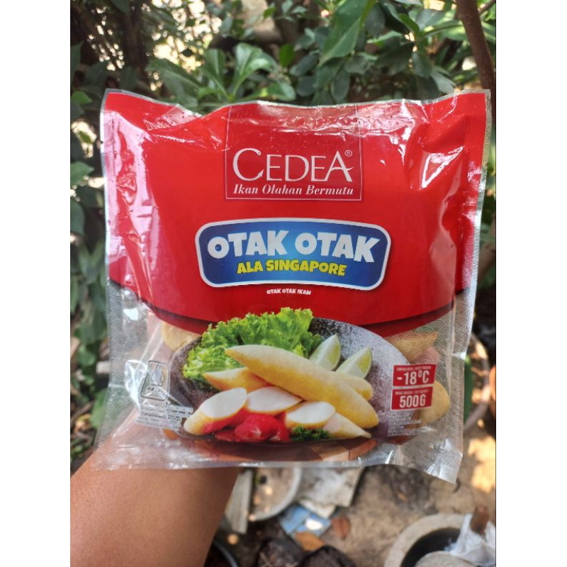 

Cedea Otak Otak Ikan Singapore (Isi 5pcs) Kemasan 500gram