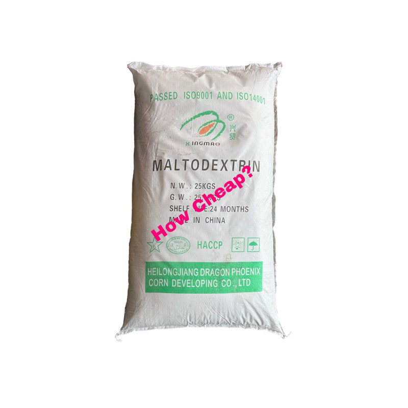 

MALTODEXTRIN 25KG Bahan Es Krim, Gelato, Pengisi Adonan 1000% ori