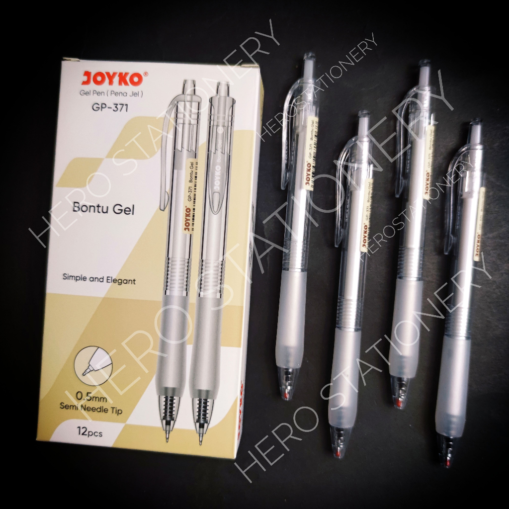 

Pen pulpen gel joyko bontu 0.5 mm GP-371 . 12 unit