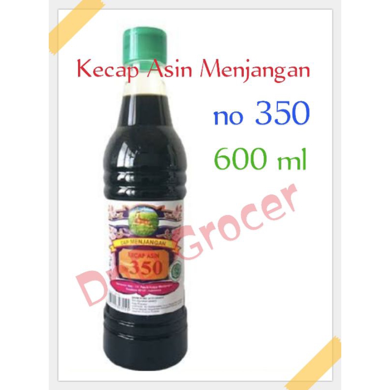

Kecap Asin cap Menjangan no.350, 600ml