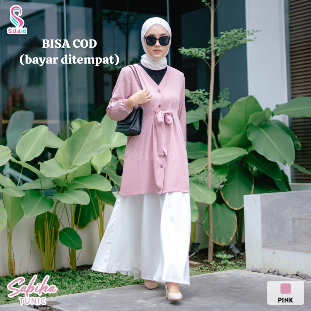 Tunik Sabiha Sita.id Atasan Muslimah Terbaru