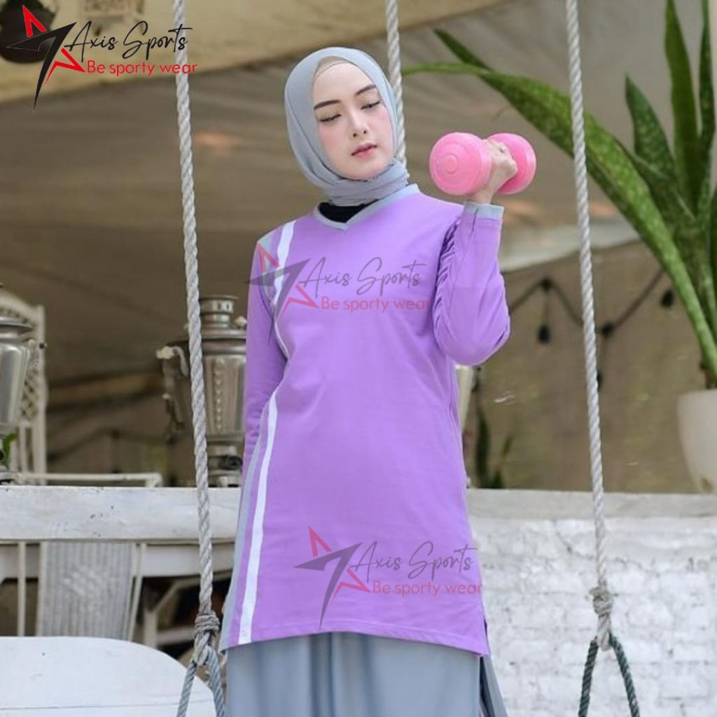 setelan olahraga muslimah syar,i /baju olahraga wanita syar,i / seragam olahraga wanita muslima