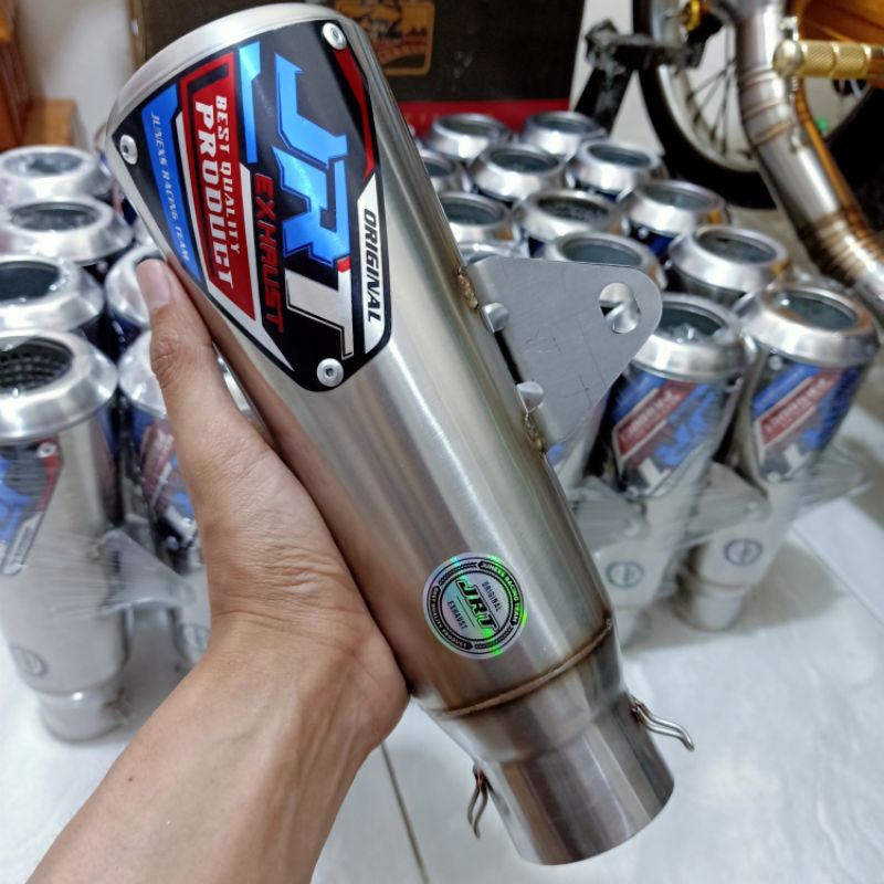 slenser knalpot jrt original jrt monster slinser only inlet 50mm