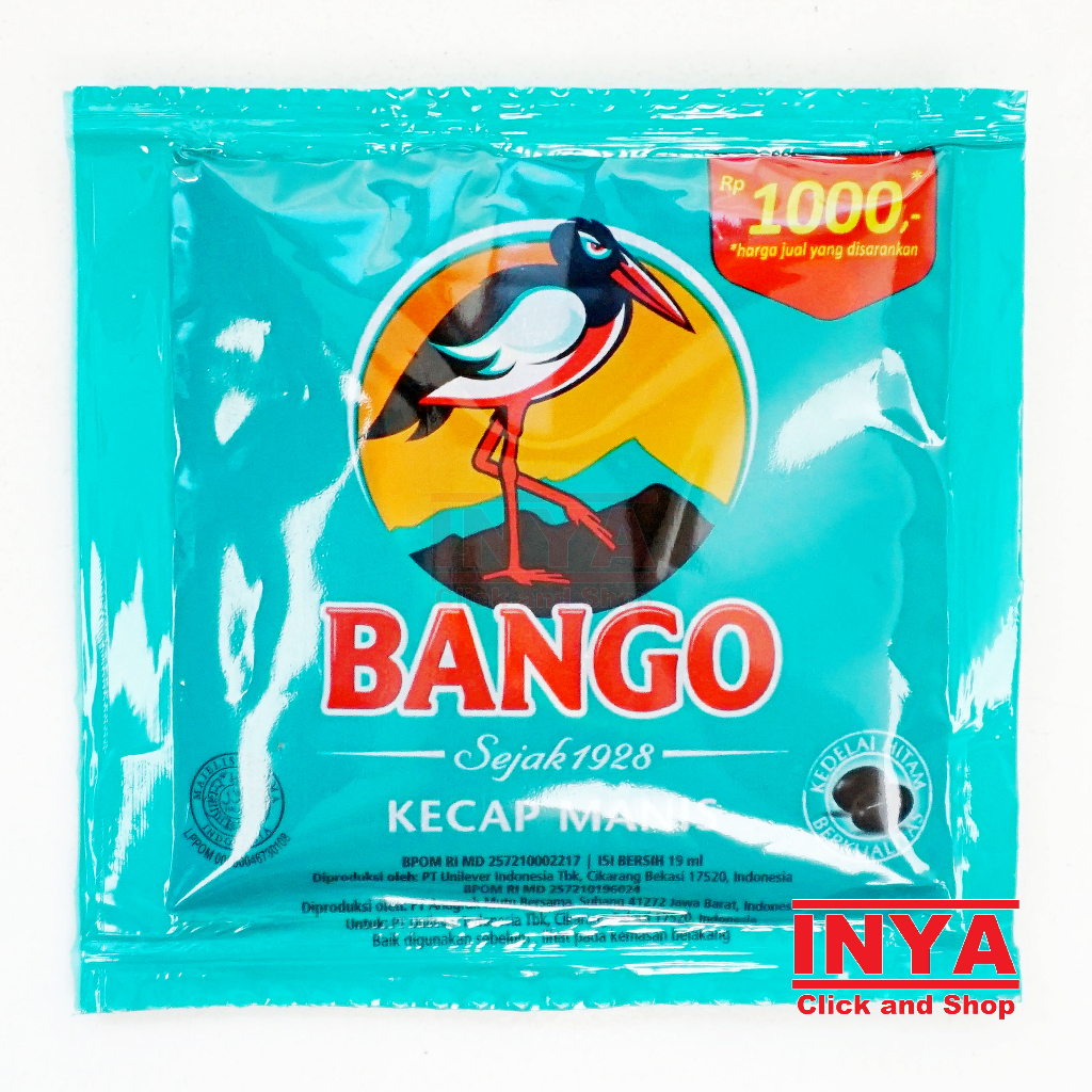 

Bango Kecap Manis Kemasan Sachet 19ml - Soysauce