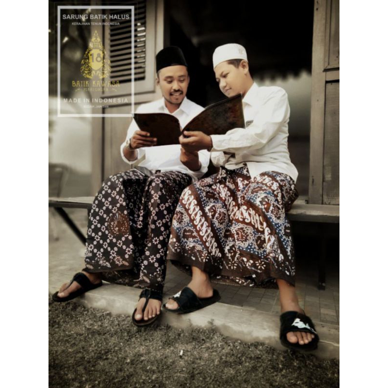 SARUNG PRINT MOTIF LAR GURDA / SARUNG GUS IDAM DAN GUS KAUTSAR / SARUNG SANTRI MODERN KEKINIAN / SAR