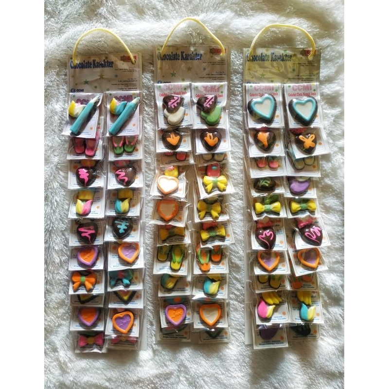 

Coklat Renteng Isi 20 pasang by CCMI Chocolate