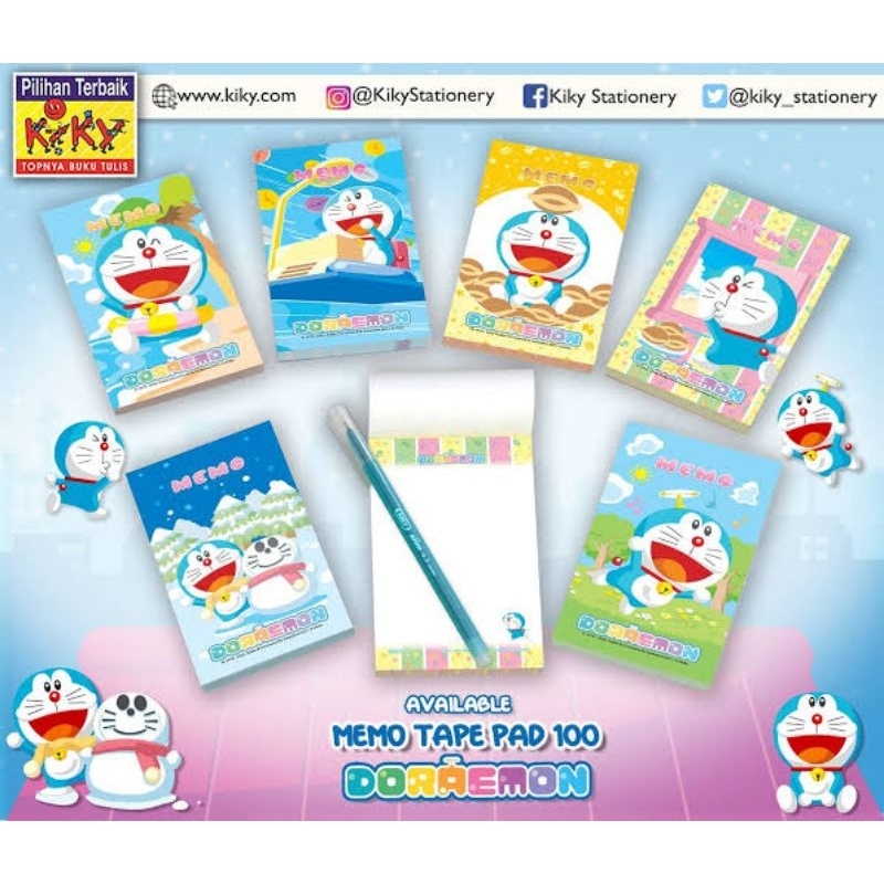 

Memo polos Kiky Doraemon / Notes kecil (1 pcs)