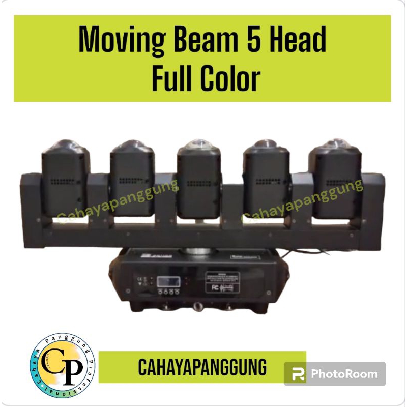 Moving 5 Head BEAM BAR 934 Full Color