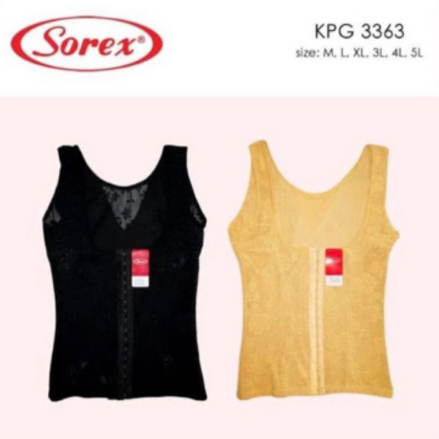 SOREX korset press body 3363. TALLY korset press body 1185