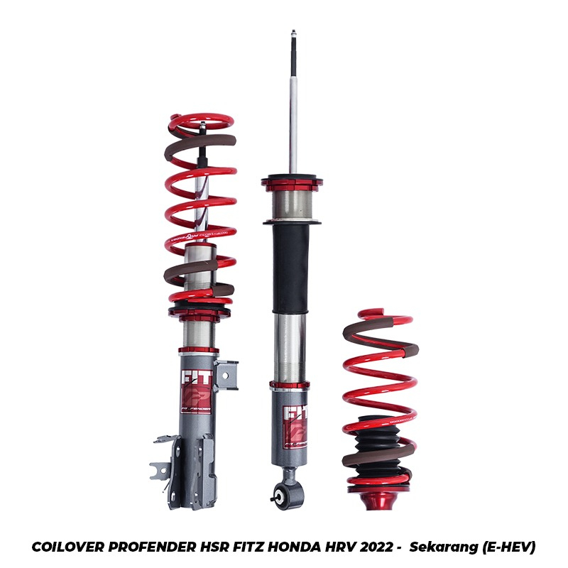 PROFENDER FITZ Shock Coilover Shockbreaker Suspensi HONDA HRV 2022 COILOVER PROFENDER HSR FITZ HONDA