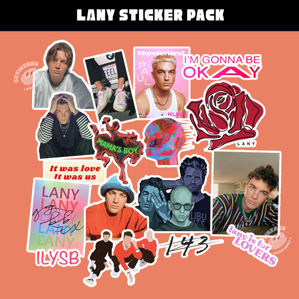 

LANY Sticker Pack A6 (17pcs)
