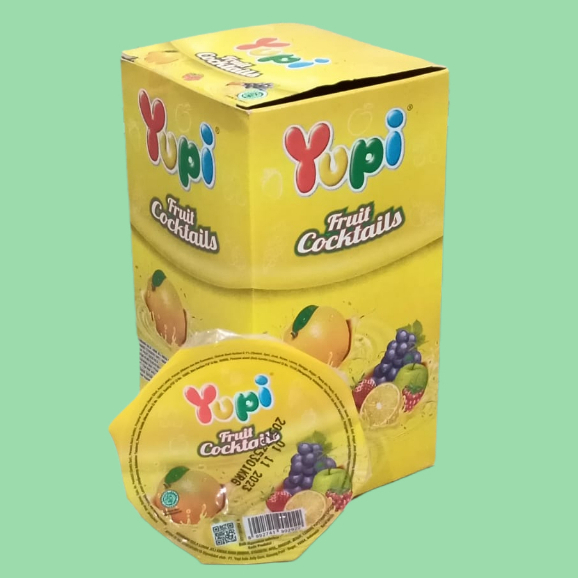 

Yupi Fruit Cocktail Permen Jelly [12 pcs/box]