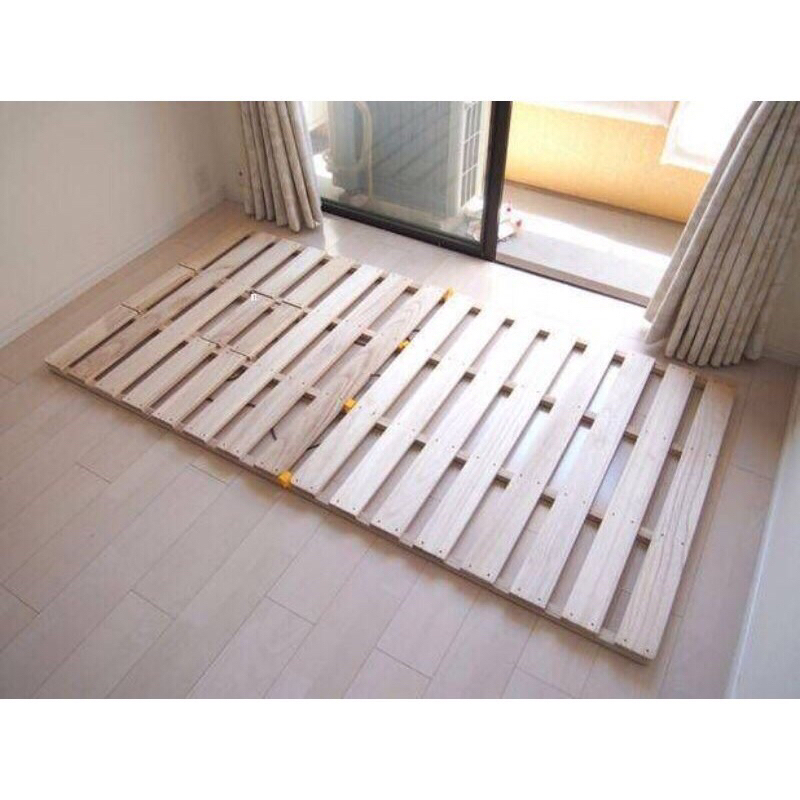 pallet kayu tatakan dipan kasur 100x200cm / alas kasur kayu / pallet kayu pinus / dipan kayu /dipan 