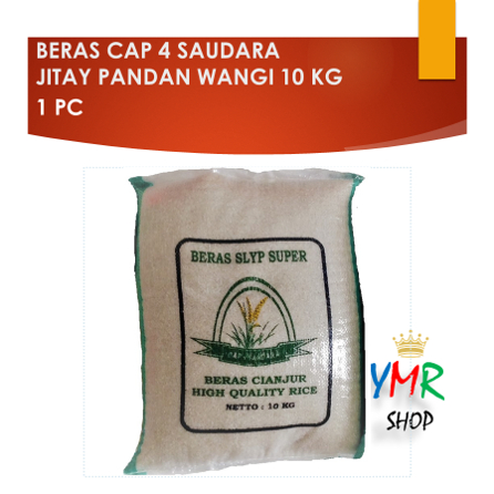 

Beras Pandan Wangi Jitay Setra Ramos Patahan Super Asli Cianjur Cap 4 Saudara 5 10 20 kg