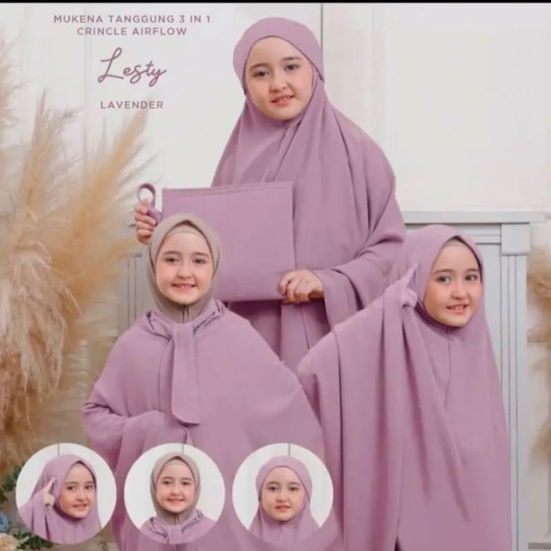 MUKENA CRINGKEL ANAK 3in1